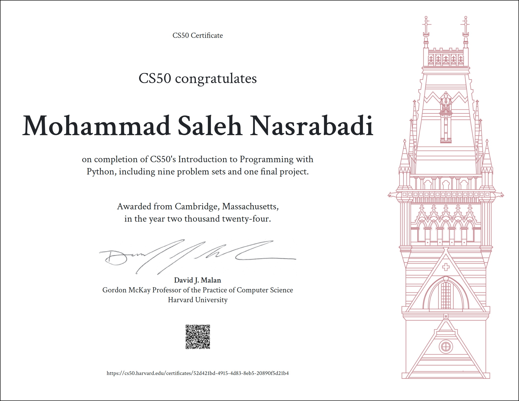 CS50P - Harvard University